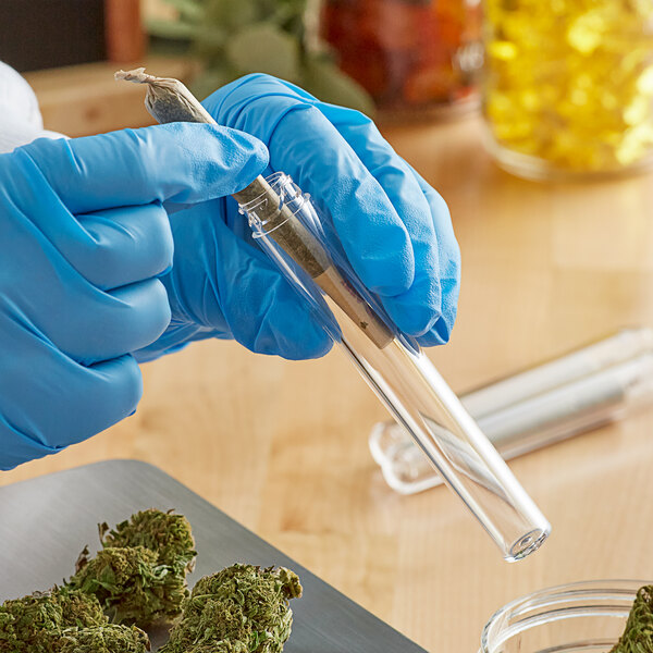 119 mm Clear Plastic ChildResistant Cannabis PreRoll Tube 50/Pack