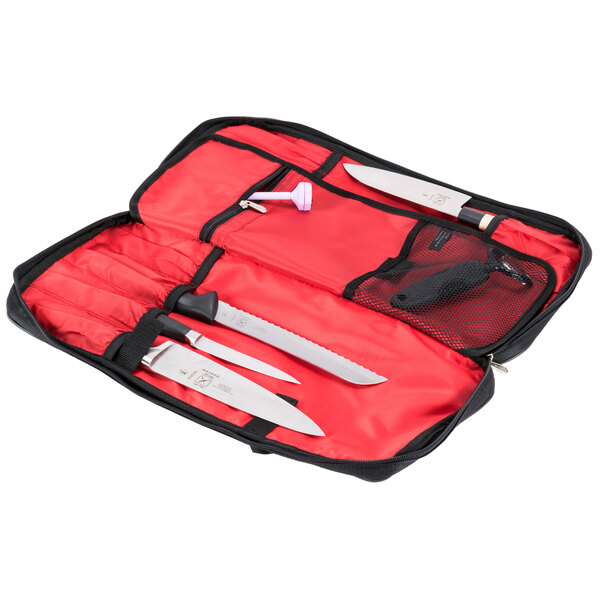 Mercer Culinary M30512M 12 Pocket SingleZip Knife Case