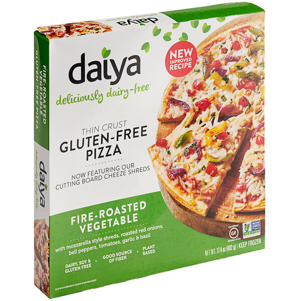 Daiya Vegan GlutenFree FireRoasted Vegetable Pizza 17.4 oz. 8/Case