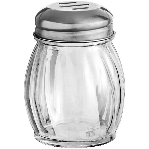 Vetri 6 oz Glass Salt / Pepper Shaker - with Lid - 1 count box