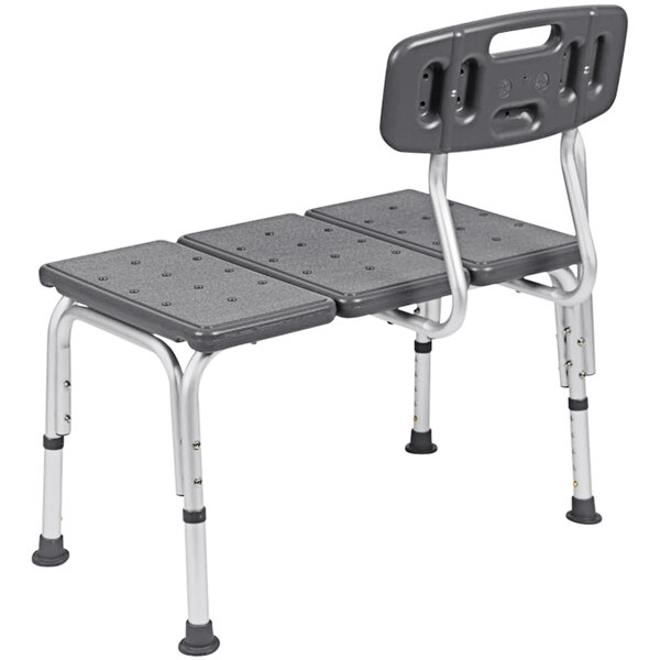 Flash Furniture Hercules Series DCHY3510LGRYGG Adjustable Gray Bath