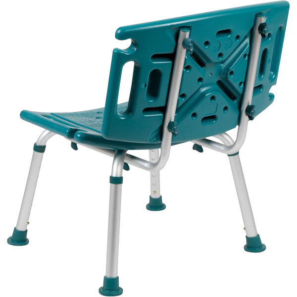 Flash Furniture Hercules Series DCHY3501LTLGG Adjustable Teal Bath