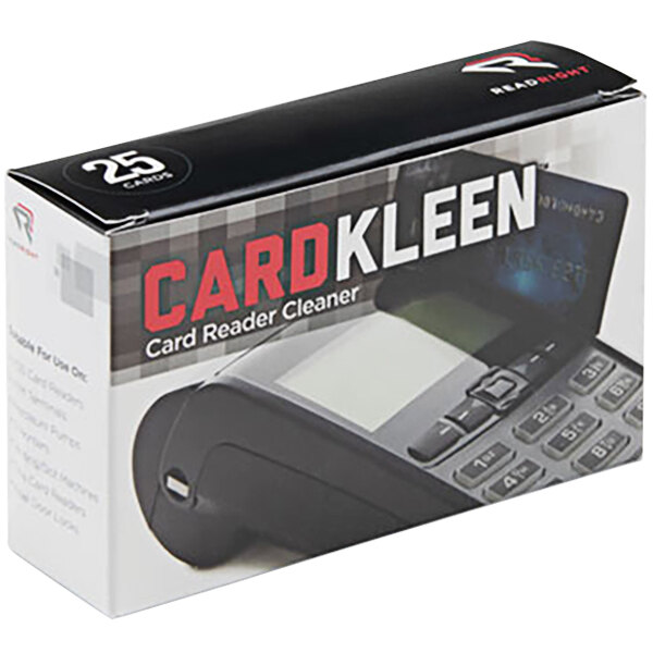 ReadRight CardKleen REARR1222 PreSaturated Head Cleaning Card