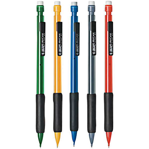 Bic BICMPG11 Assorted 0.7mm Mechanical Pencil - 12/Pack