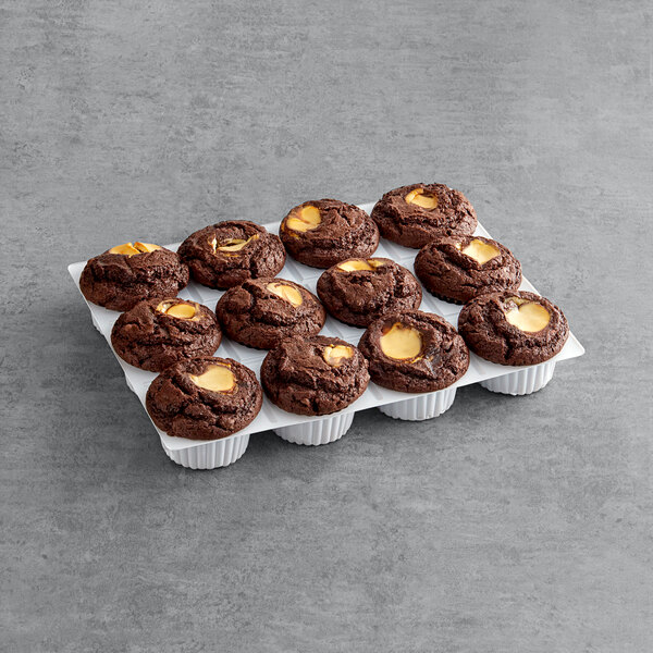 David's Cookies Chocolate Cream Cheese Muffin 6 oz. 12/Case