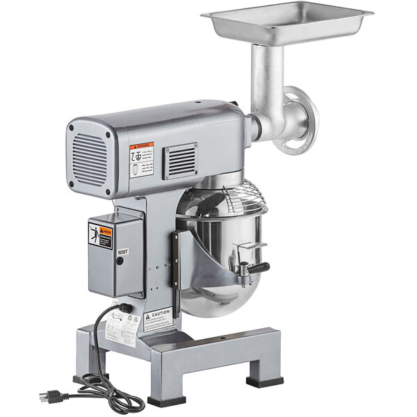 Avantco MX10MGKIT 10 Qt. Stand Mixer with Meat Grinder