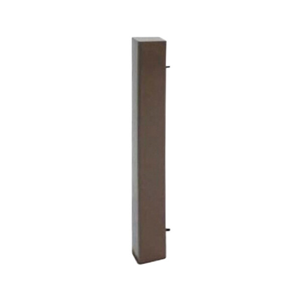 Wausau Tile 36" Surface Mount Steel Corner Post for Fence Panels