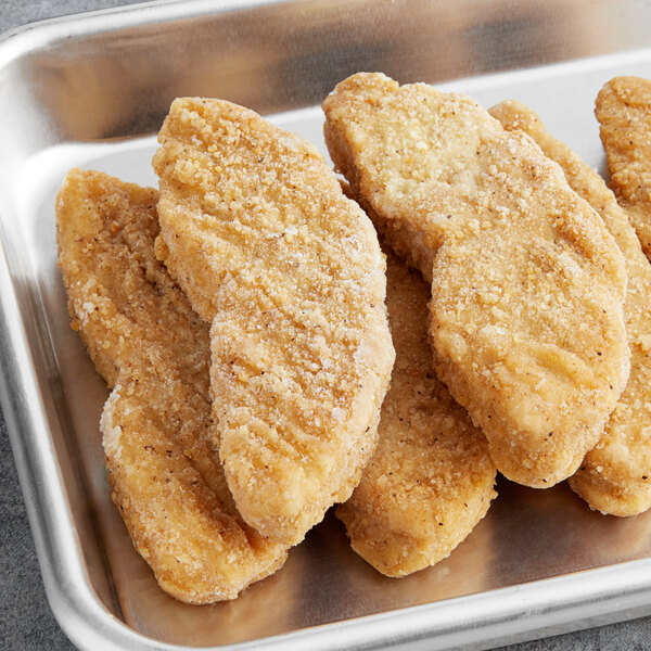 Rebellyous Vegan PlantBased Chicken Tenders 5 lb. 2/Case