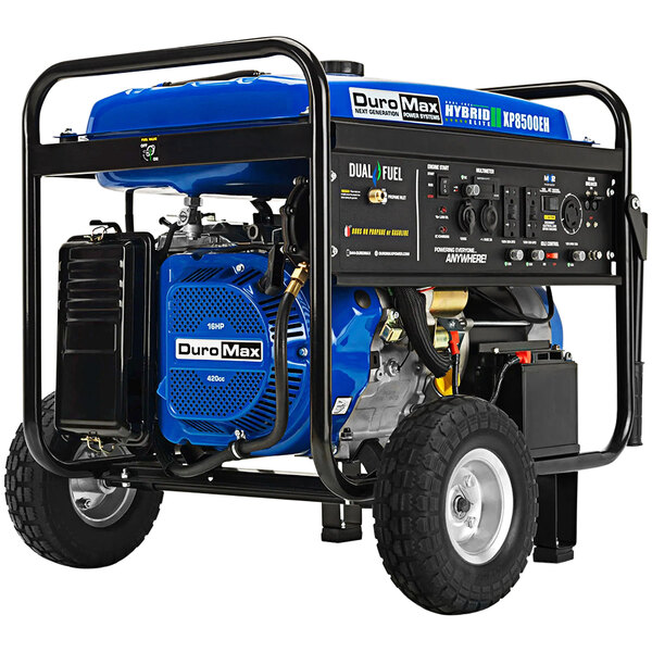 DuroMax XP8500EH 420 CC Dual Fuel Portable Generator 8,500 / 7,000W