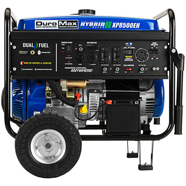 DuroMax XP8500EH 420 CC Dual Fuel Portable Generator 8,500 / 7,000W