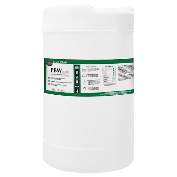 Five Star Chemicals 26PBWLFS15 PBW NonCaustic Alkaline Brewery