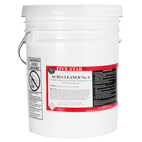 Five Star Chemicals 26AC6FS05 Phosphoric / Nitric Blend Brewery Acid
