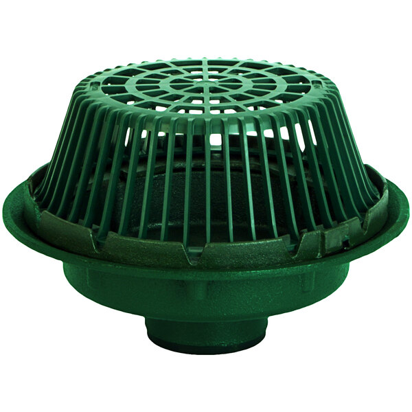 Josam 21503Z 15 1/4" Cast Iron Roof Drain with Polypropylene Dome