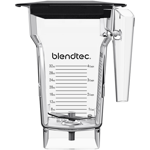 Blendtec FourSide 4071003 75 oz. Clear Jar with Hard Lid 2/Pack