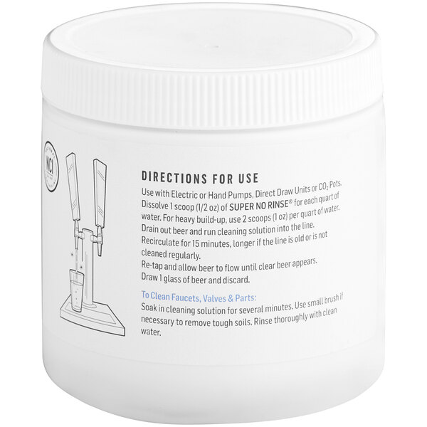 National Chemicals Inc. 32011 Super NoRinse Beverage Line System