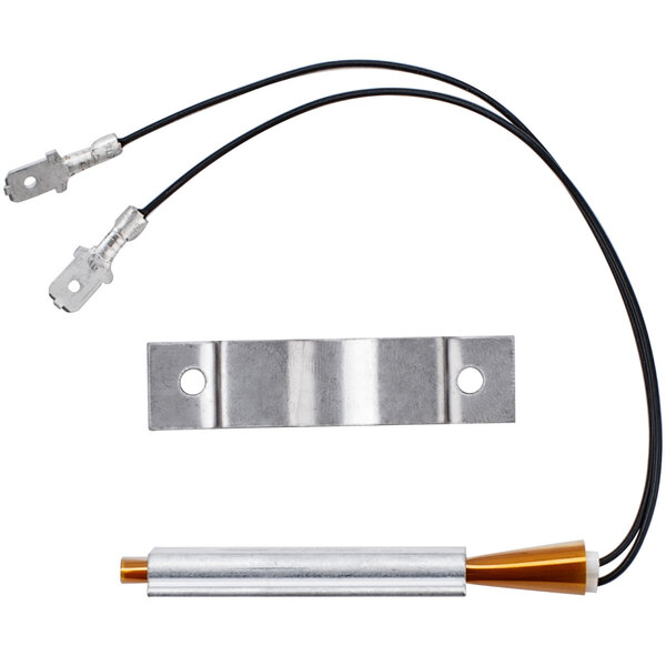 An Avantco Warmer Plate Heating Element with metal and wire connectors.