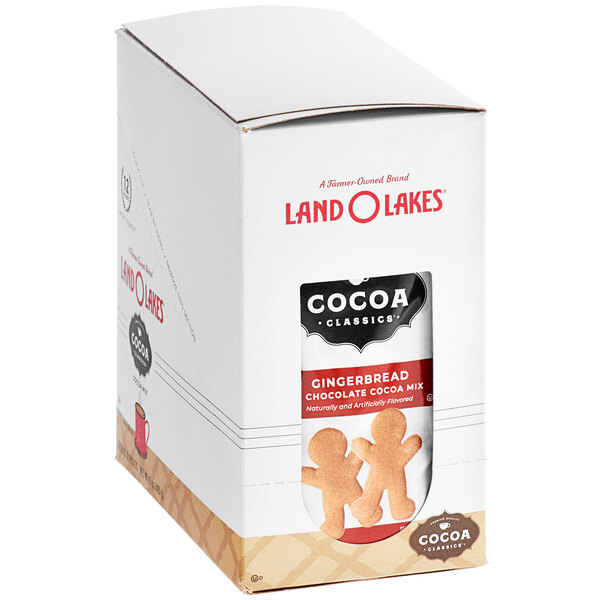 Land O Lakes Cocoa Classics Gingerbread Cookie Cocoa Mix Packet 12/Box