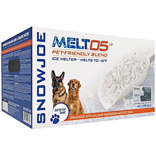 Snow Joe MELT05PETBOX Premium PetFriendly Blend Ice Melt with CMA and