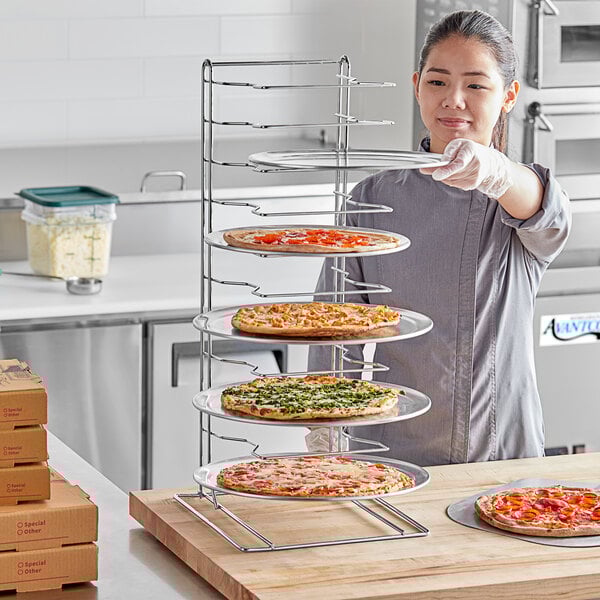 Choice 11 Slot Pizza Pan Rack