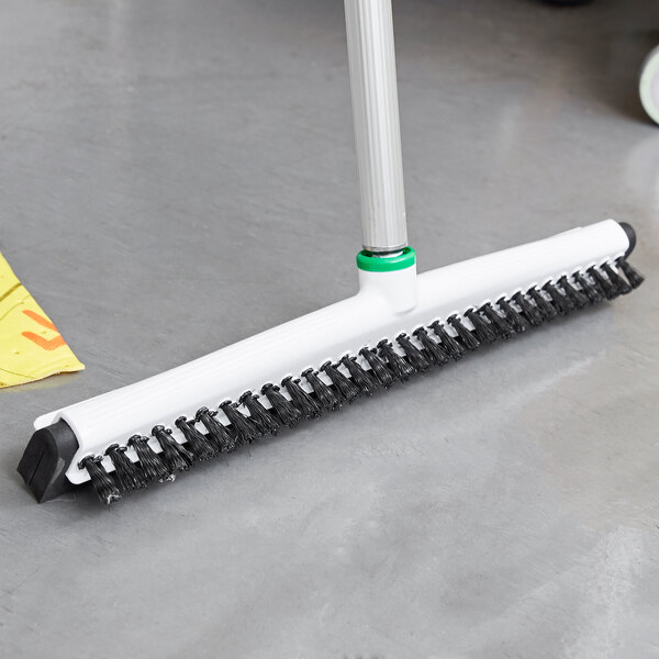 Unger PB45A 18" Floor Squeegee with Sanitary Brush
