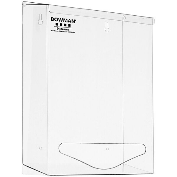 BOWMAN Dispensers Clear PETG Plastic Tall Single Bulk Dispenser BP011