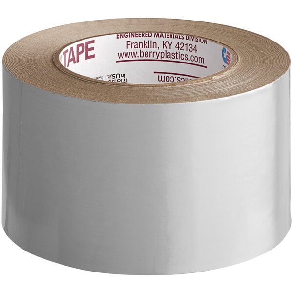 A roll of Nashua plain foil tape with a red label.