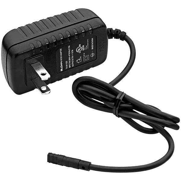 A black Sloan EAF11 power adapter plug with a cord and plug.