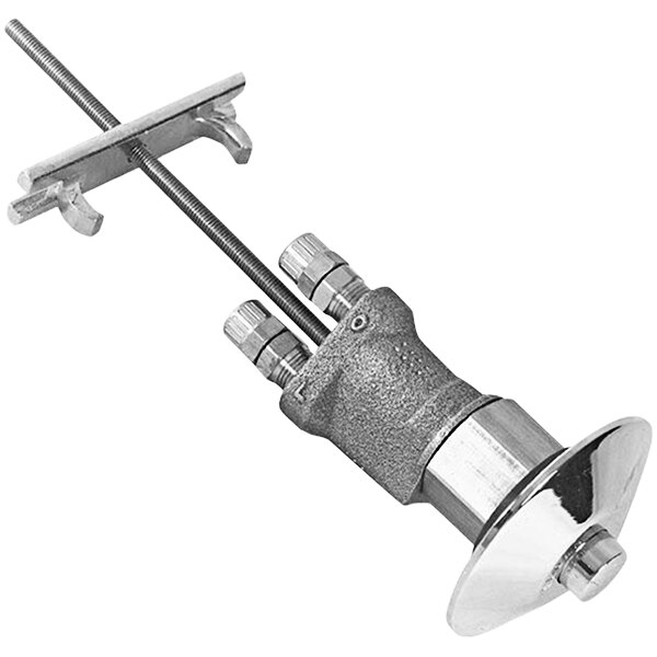 A metal Sloan hydraulic actuator tool.