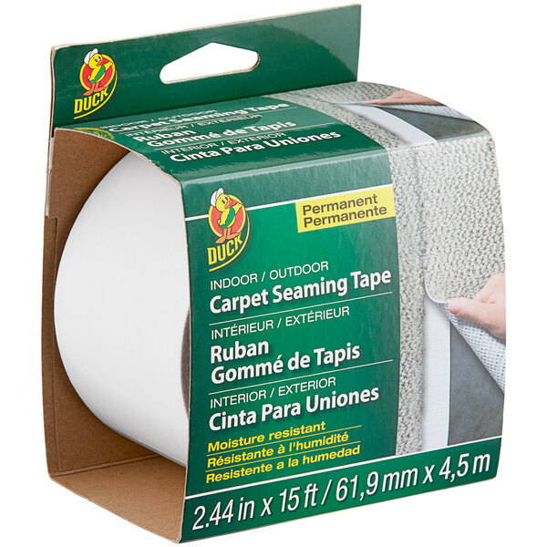 Duck Tape 2 7/16" x 15' Indoor / Outdoor Carpet Seaming Tape 286519