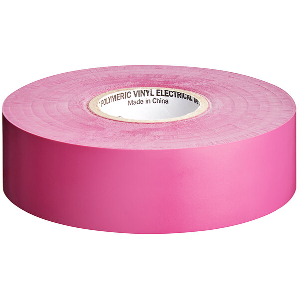 A roll of violet Shurtape professional grade electrical tape.