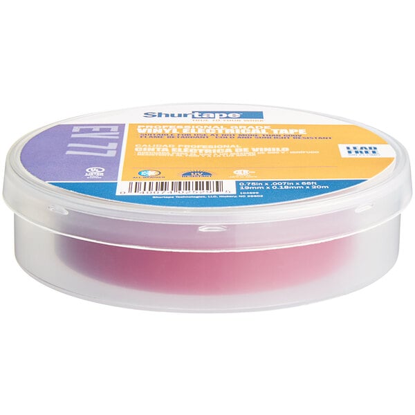 Shurtape EV 077 0.75" x 66' Violet Professional Grade Electrical Tape