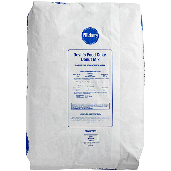 Pillsbury Handkut Devil's Food Cake Donut Mix 50 lb.