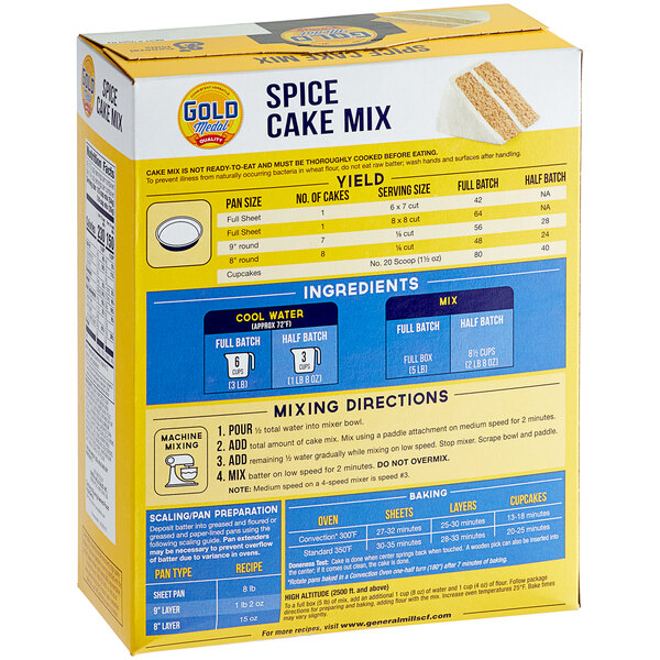 Gold Medal Spice Cake Mix 5 lb.