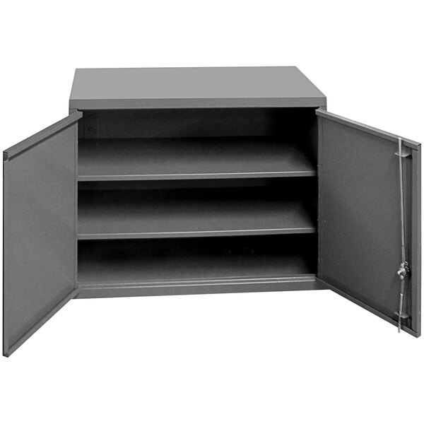 Durham Mfg 35 7/8" x 13 11/16" x 26 15/16" 2Shelf Steel Wall Mounted