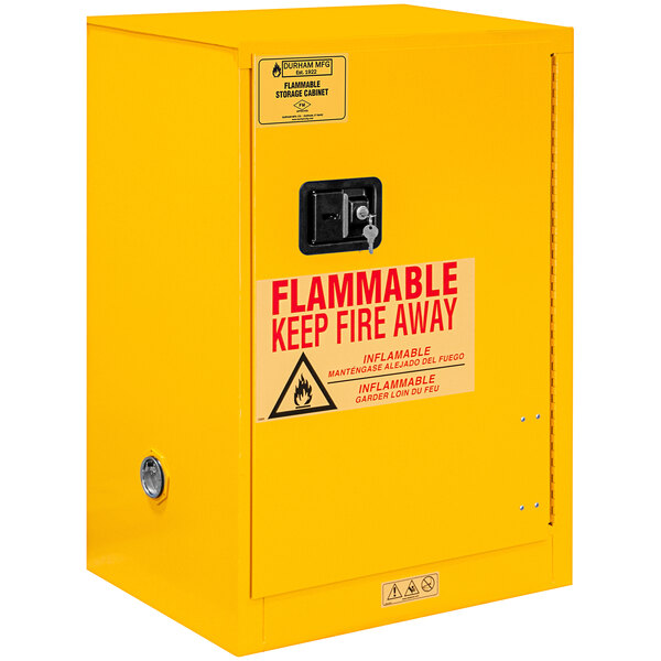 Durham Mfg 12 Gallon Steel Flammable Storage with Manual Door