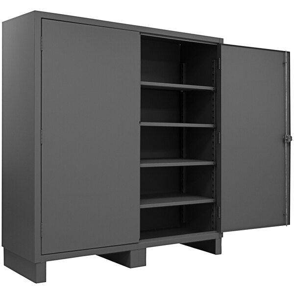 Durham Mfg 12Gauge 72" x 24" x 78" 4Shelf Steel Two Door Storage