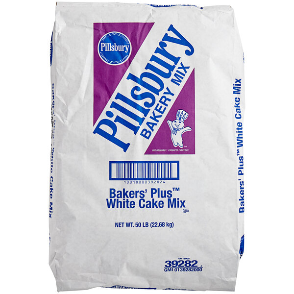Bulk Pillsbury White Cake Mix (50 lb.) staurantStore