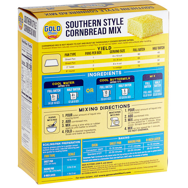 Gold Medal SouthernStyle Cornbread Mix 5.62 lb. 6/Case
