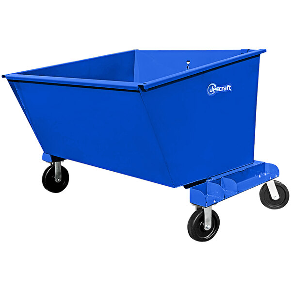 Jescraft 40.5 Cu. Ft. 10 Gauge Steel SelfDumping Forklift Hopper with