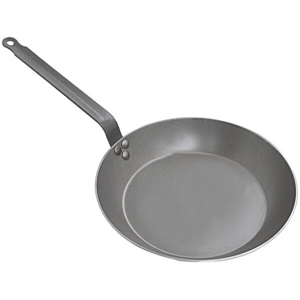 Choice 7 7/8 Carbon Steel Fry Pan