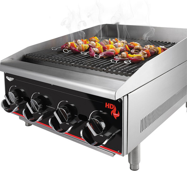 Vollrath CBGHD24 Cayenne 24" Heavy Duty Radiant / Lava Rock