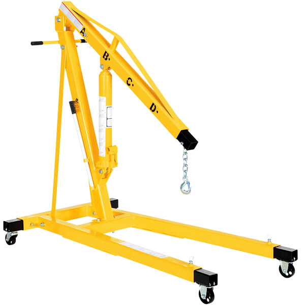 Vestil HeavyDuty Hydraulic Telescoping Crane Engine Hoist EHN40T