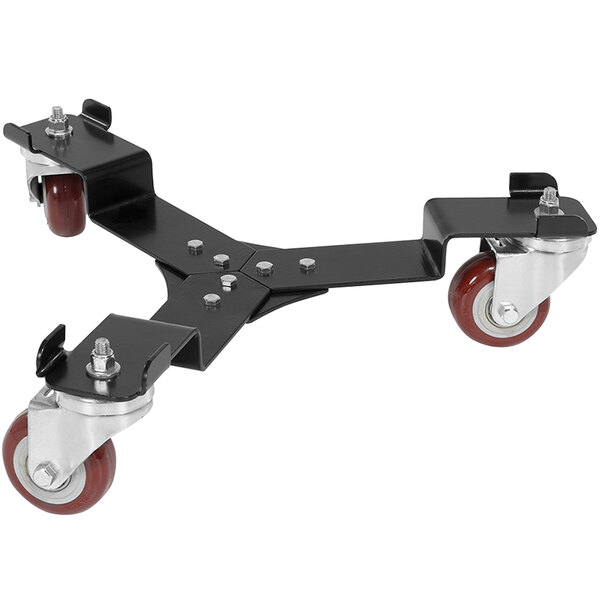 Vestil Black Steel Keg Transport Skate for 22 Gallon Keg KTS16200BK