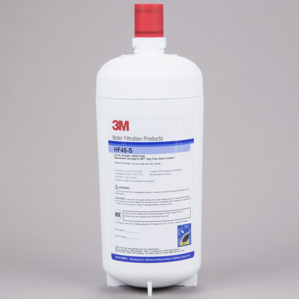 3M Water Filtration Products HF45-S Replacement Cartridge for ICE145-S Water Filtration System - 3 Micron and 2.1 GPM