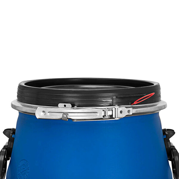 Jescraft 16 Gallon High Density Polyethylene Open Head Barrel Drum with