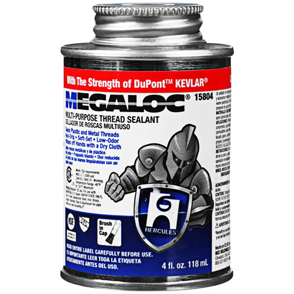 Hercules Megaloc 15804 4 oz. Blue Multipurpose Thread Sealant