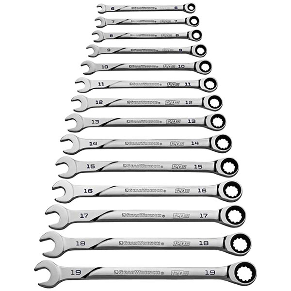 Gearwrench 120XP 14Piece Universal Spline XL Ratcheting Metric