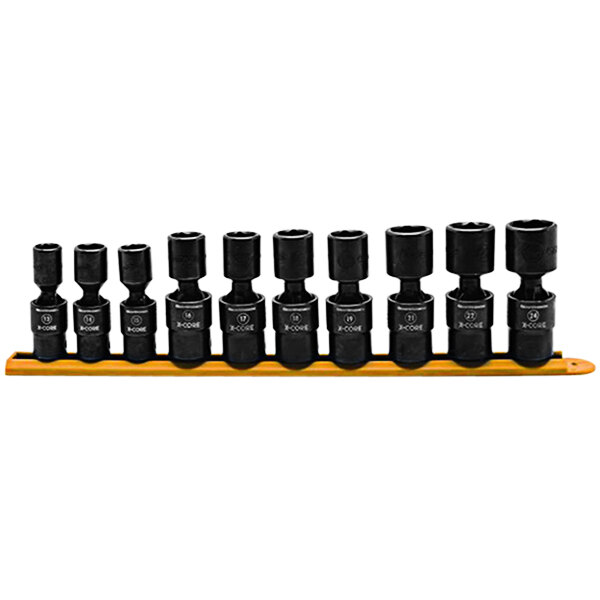 Gearwrench Standard XCore 10Piece Pinless Universal Impact Metric Socket Set 84979