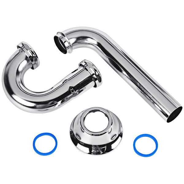 Dearborn by Oatey 701DFBN1 1 1/4" PTrap with Deep Flange and Brass Nuts