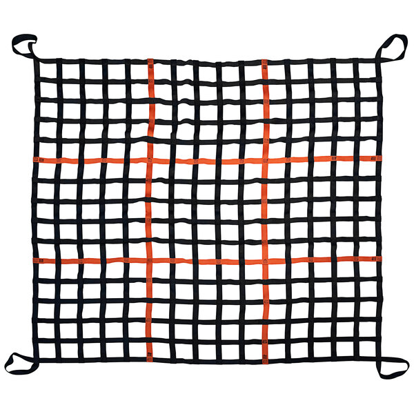 US Netting 30' x 30' Military Grade Black Orange Polyester 10
